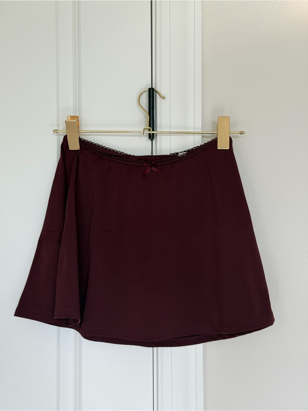 wild fable A-Line Skirt in Deep Burgundy